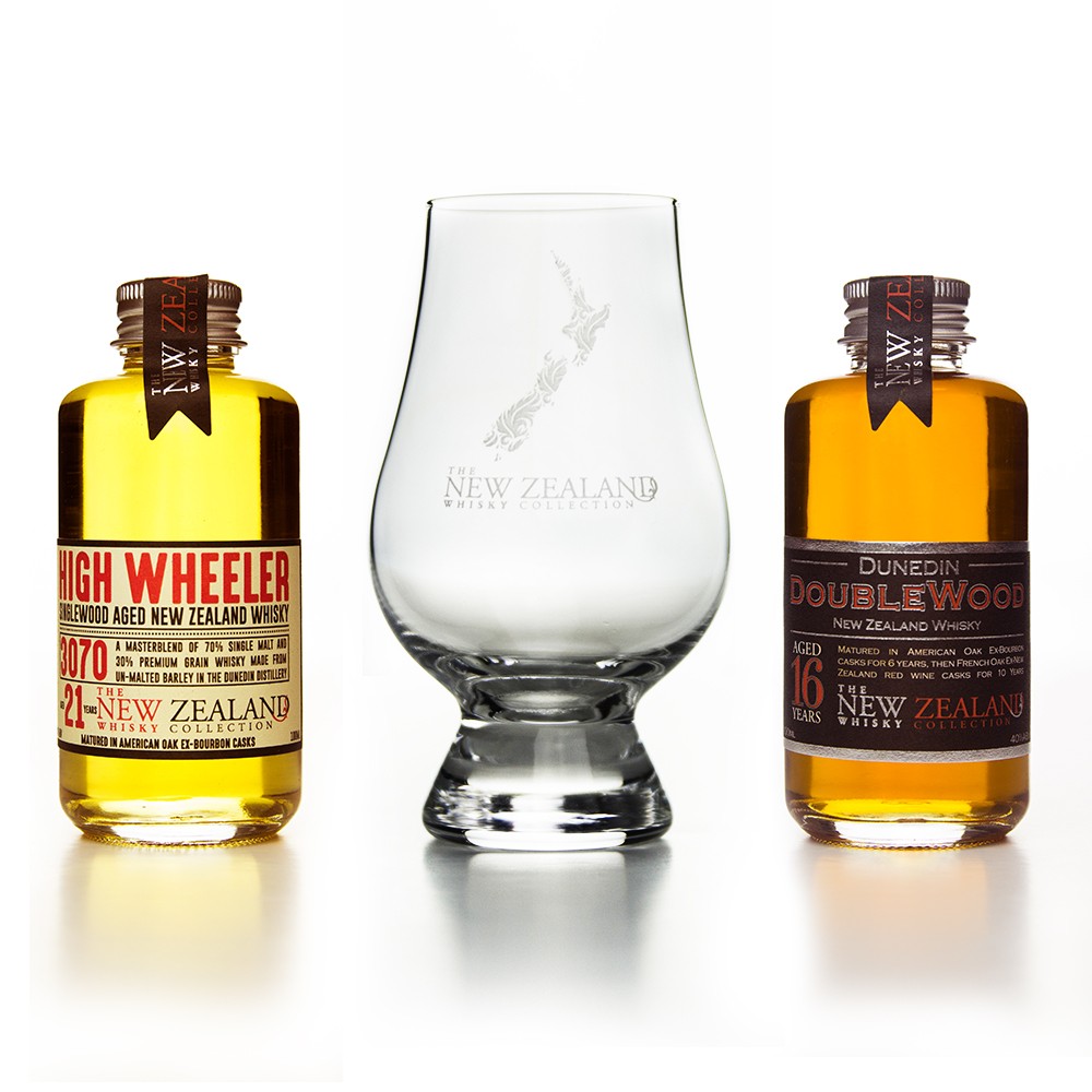 Duo Tasting Set + Glass The New Zealand Whisky Collection