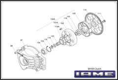 IAME MY09 Leopard Clutch 