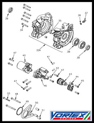 Mini Rok Crankcase