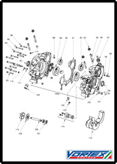 Vortex Rok GP Crankcase