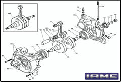 IAME X30 Crankcase