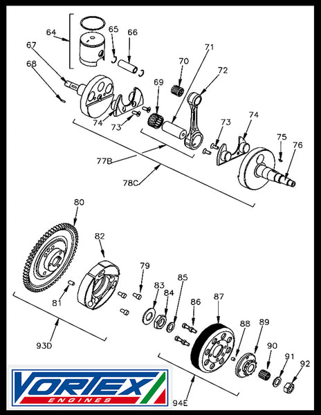 Mini Rok Crank Clutch