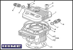 IAME X30 Head