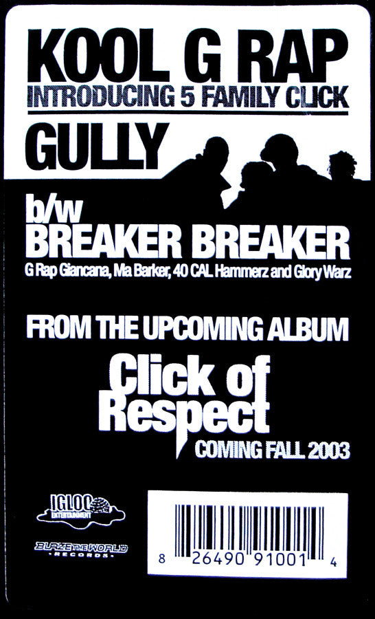 Kool G Rap Introducing 5 Family Click - Gully (12