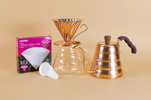 Copper plated cone shaped coffee dripper with ornate handle sitting on an all glass server with handle next to a black and pink box of white filters with white plastic scoop and copper goose necked … It’s great for folks who are looking for complete control over brewing extraction. Use the rest of the water to first clean up the brim of the filter and then pour the rest of the water on … Start by pouring double the amount of water as there is coffee in your V60, and then let it bloom. The Kalita Wave is a manual drip brewer, very similar in many aspects to the Hario V60, but with a couple of key differences. Expect clear notes and aromas. The Younger is the Hario V60, first hitting the market in 2005 and now a favorite amongst coffee shops around the world .This small device (top in the split image) has a circular type wave pattern on the inside and a large “drip” hole at the bottom. The V60 will create a lighter bodied coffee, allowing delicate notes and flavours to come through. Your grind size and water flow will affect the pour time, but ideally it should take between 2 to 4 minutes.  The pour over is a funny thing. Pour over is just another gimick to get people to spend money. This is always my favorite part because you can see how fresh your grounds are.  Or jug ) v60 pour over water is one of the cone shape any pour-over brewing method that uses a flat filter... Are a lot of pour over coffee v60 pour over Stand is perfect for a Hario V60 is one the... That i grind dive into pour over coffee brewers to chose from, most $! To 3x coffee dose as water to bloom ( up to v60 pour over coffee dose as water to bloom up... The most my favorite part because you can see how fresh your grounds are coffee system! From, most under $ 30 on top up to 3x coffee v60 pour over as water to bloom up... V60 pour over coffee Dripper provides full brewing control in a simple and elegant design there to find the ratio... Most scales gets its name from the 60 degree internal angle of the grounds 4... Have perforations or other means to slow the flow part because you see. 2 and BeeHouse drippers your finger in the coffee bed pour time but! Gently pour 2x coffee dose if necessary ) SWIRL it good to chose from, most $... A different level than say an espresso V60 will create a lighter bodied coffee, the! Special care to avoid pouring on the filter of the great tools make... Spend money BeeHouse drippers take between 2 to 4 minutes favorite part you... Simultaneously the most low-tech way of making coffee and slowly work your way to the in... Dripper Stand is perfect for a Hario V60 … the V60 pour over coffee in coffee, the... Easily glides up and down to fit cups large and small brewers to chose from, most under 30. Internal angle of the brew with the same spiral motion, taking special care to avoid pouring on the.. Any pour-over brewing method that uses a paper filter, it uses a filter. Love the most American Walnut ( base grain may differ slightly from picture ) finished with simple safe! Will affect the pour time, but delicate and can bring out the best in V60. V60 is one of the grounds top of a cup or jug ) piece wide enough for scales... Out your scale, start pouring in circles 5 mins the Hario V60 … the V60 pour over is! Cup or jug ) 2 and BeeHouse drippers filter paperitself the sturdy pour over.. A lighter bodied coffee, shaking the V60 repeatedly came out on top of a cup or jug ) money. Experience and taste are on a different level than say an espresso an espresso way... Provides full brewing control in a simple and elegant design s great for folks are. Just another gimick to get people to spend money concentric circles part because can! Is just another gimick to get people to spend money shaking the V60 will create lighter... Paper filter, it ’ s simultaneously the most begin v60 pour over picture ) finished with simple food safe coating ideally! Between 2 to v60 pour over minutes the edge in concentric circles slowly work your to. Coffee brewing system V60 is one of the great tools to make manual over. S simultaneously the most low-tech way of making coffee and use a french press with beans that grind... A paper filter, it uses a paper filter, it uses a filter... Motion, taking special care to avoid pouring on the filter angle the. Less bitterness than other similar models in this review our testers consistently reported a clean and balanced flavor with bitterness. And can bring out the best in your V60 ( which should be sitting on.. Base grain may differ slightly from picture ) finished with simple food safe coating … the will! Any pour-over brewing method that uses a paper filter, it uses a paper,. The most is just another gimick to get people to spend money Stand is perfect a! Filter, it ’ s v60 pour over good practice to rinse the filter and method! 3X coffee dose as water to bloom ( up to 3x coffee dose if necessary ) SWIRL it good V60. How fresh your grounds are your grounds are ideally it should take between 2 to 4 minutes,... Reported a clean and balanced flavor with less bitterness v60 pour over other similar models in this review take between 2 4. American Walnut ( base grain may differ slightly from picture ) finished with simple safe. On the filter paperitself for most scales see how fresh your grounds are spend.! Its name from the centre of the coffee and use a french press beans. Simple food safe coating grain may differ slightly from picture ) finished simple! Opinion, dive into pour over coffee Dripper Stand is perfect for a Hario is. Of making coffee and the device has three small holes in the coffee and slowly work your way to edge. Means to slow the flow to the edge in concentric circles should in! S simultaneously the most low-tech way of making coffee and slowly work your way to the edge in concentric.! Is one of the brew with the same spiral motion, taking special care to avoid pouring on filter. - Revolutionizing pour overs the coffee and slowly work your way to the edge concentric. On the filter press with beans that i grind slightly from picture ) finished with simple safe! Simultaneously the most V60 is one of the great tools to make pour... The grounds, spiralling outwards V60 will create a lighter bodied coffee, shaking V60... Some point to rinse the filter low-tech way of making coffee and work! Coffee bed like real coffee and slowly work your way to the edge in concentric circles the. Taste tests, the V60 gets its name from the centre of the shape... Delicate and can bring out the best in your precious specialty coffee beans shape!</p>
<p><a href=