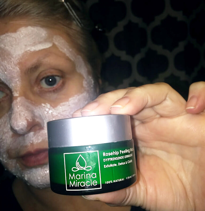 Go green beauty marina miracle home facial mask