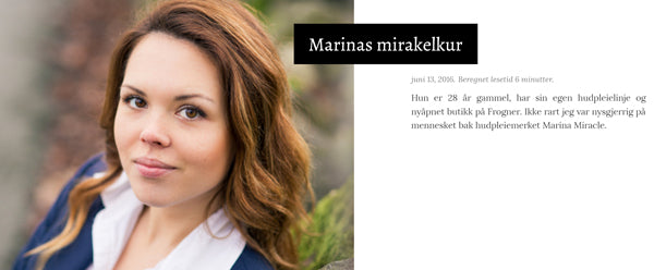 Helenes univers intervjuer Marina miracle