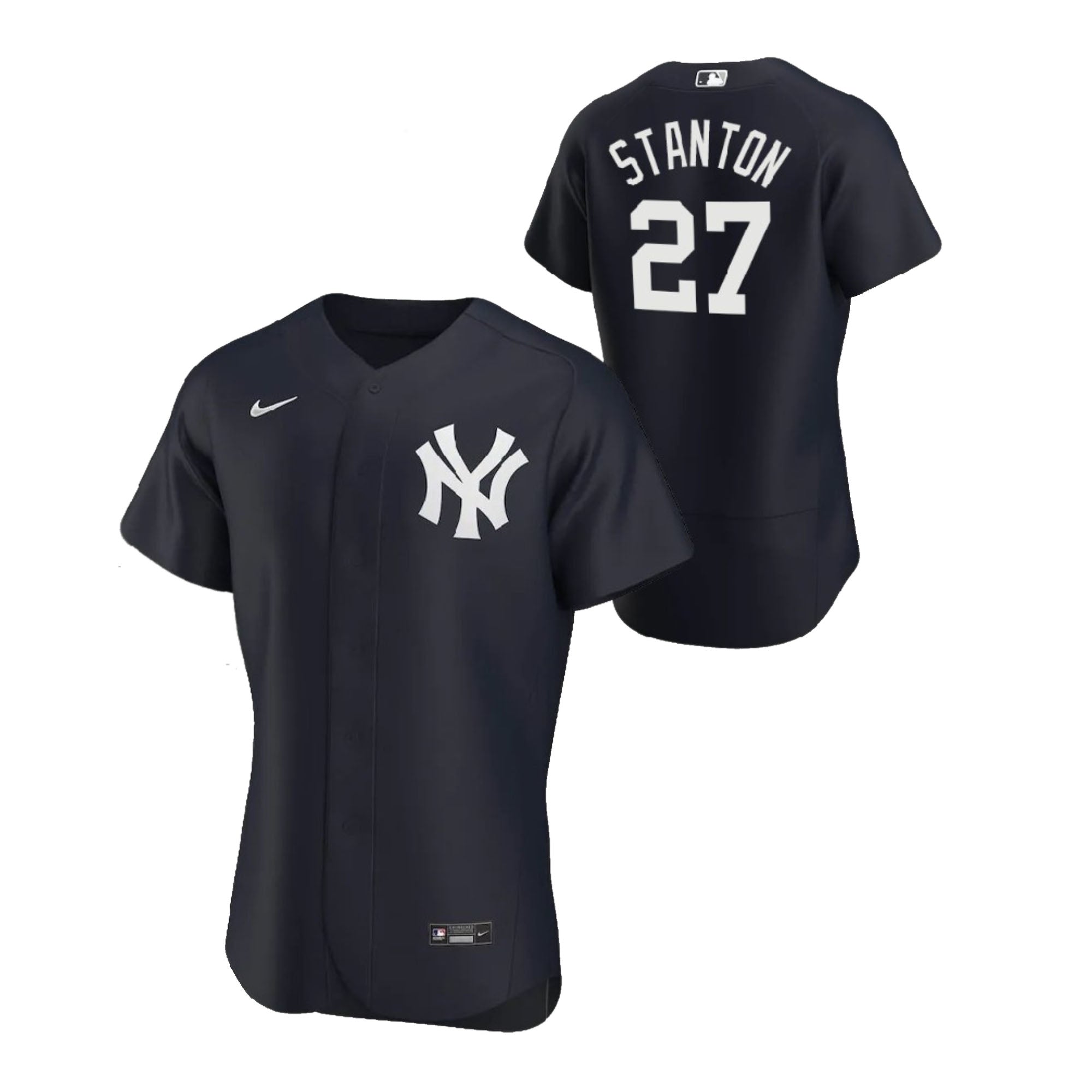 Outerstuff Giancarlo Stanton New York Yankees #27 Youth Player Name and Number Jersey T-Shirt 