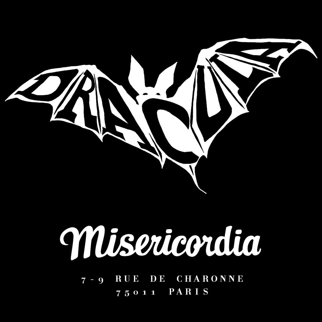 Dracula dessin T-shirt collection Misericordia sérigraphie pour t-shirt tendance
