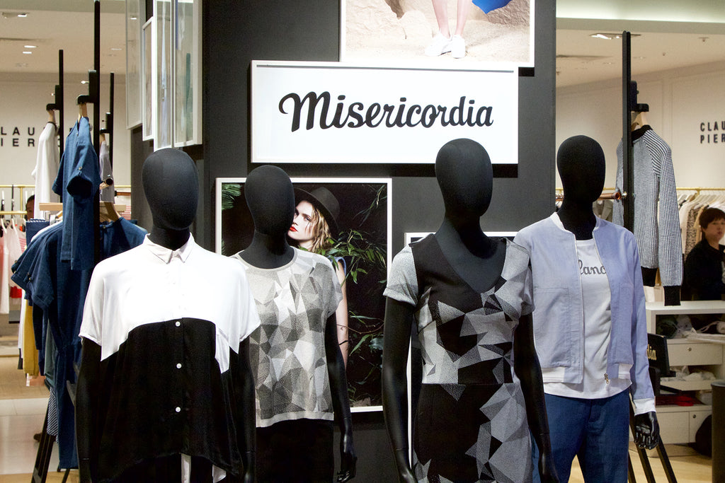 Pop up store Misericordia Galerie Lafayette 