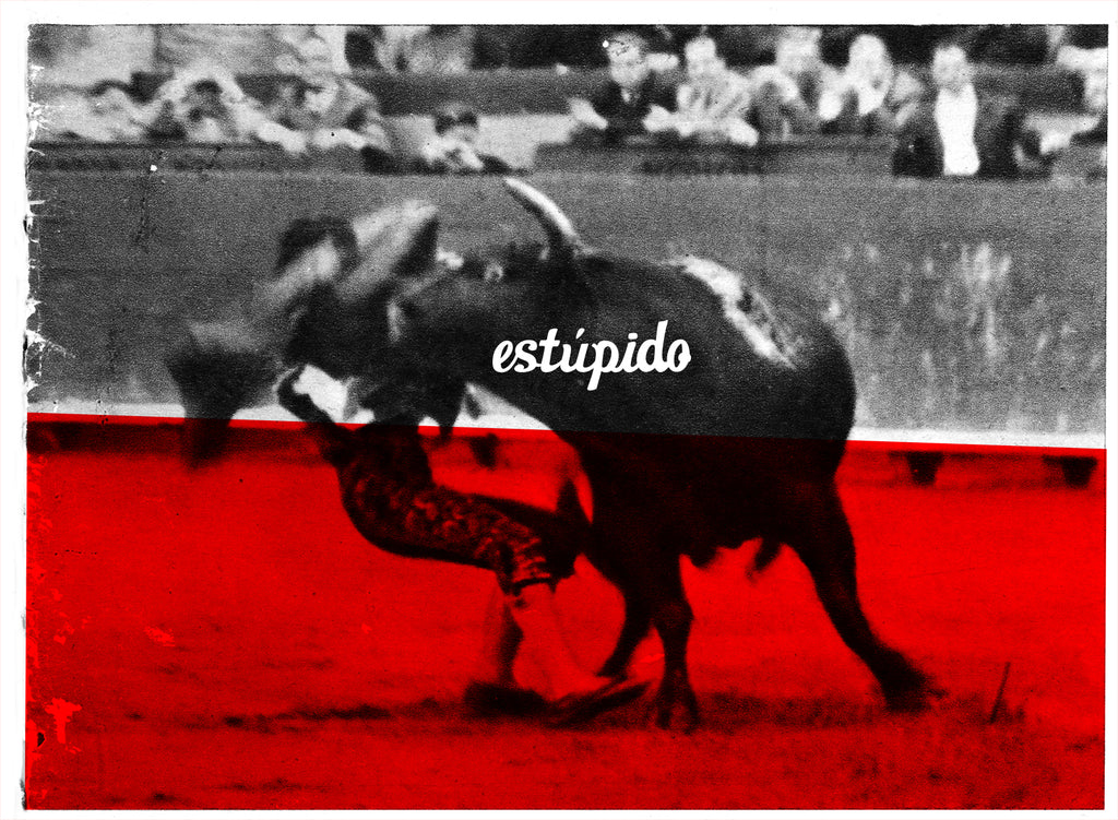 Photo pour ségraphie t-shirt taureau corrida abolition revendication