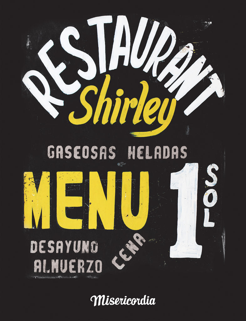 Affiche restaurant Pérou Lima 