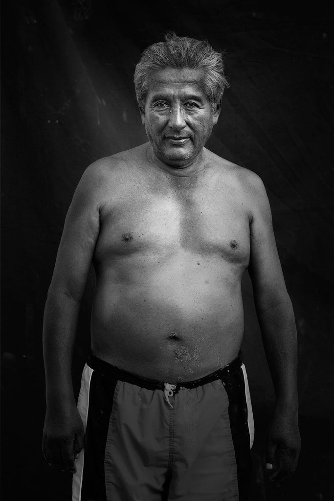 Misericordia Portrait Plage Chorillos Lima homme au regard franc, voyage et découverte au Pérou 