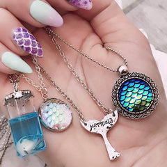 mermaid necklaces 