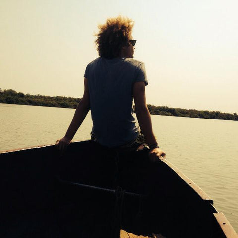 Me on The River Gambia
