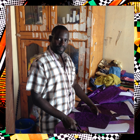 Tailor in The Gambia