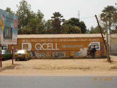 Senegambia Craft Market Entrance