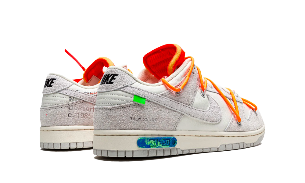 off white dunk low lot 31