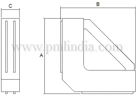 Fixed 90Magnetic Welding Clamp-drawing