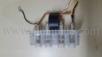 CT terminal assembly for energy meter