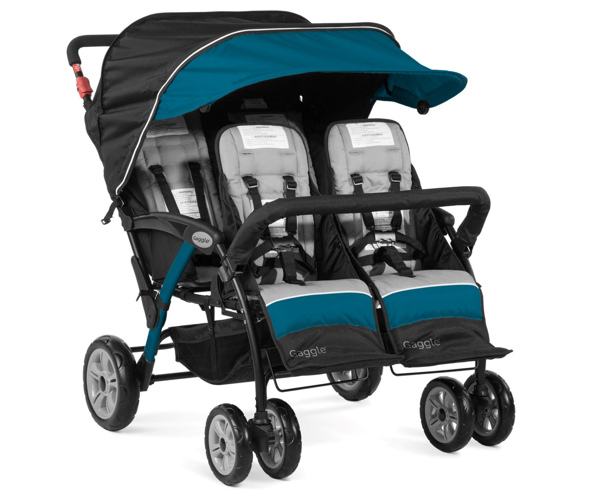 4 child stroller