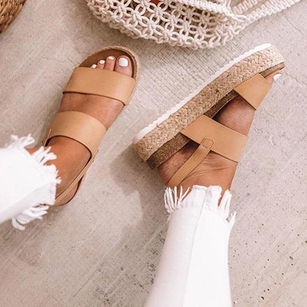 Jolimall Espadrille Platform Sandals