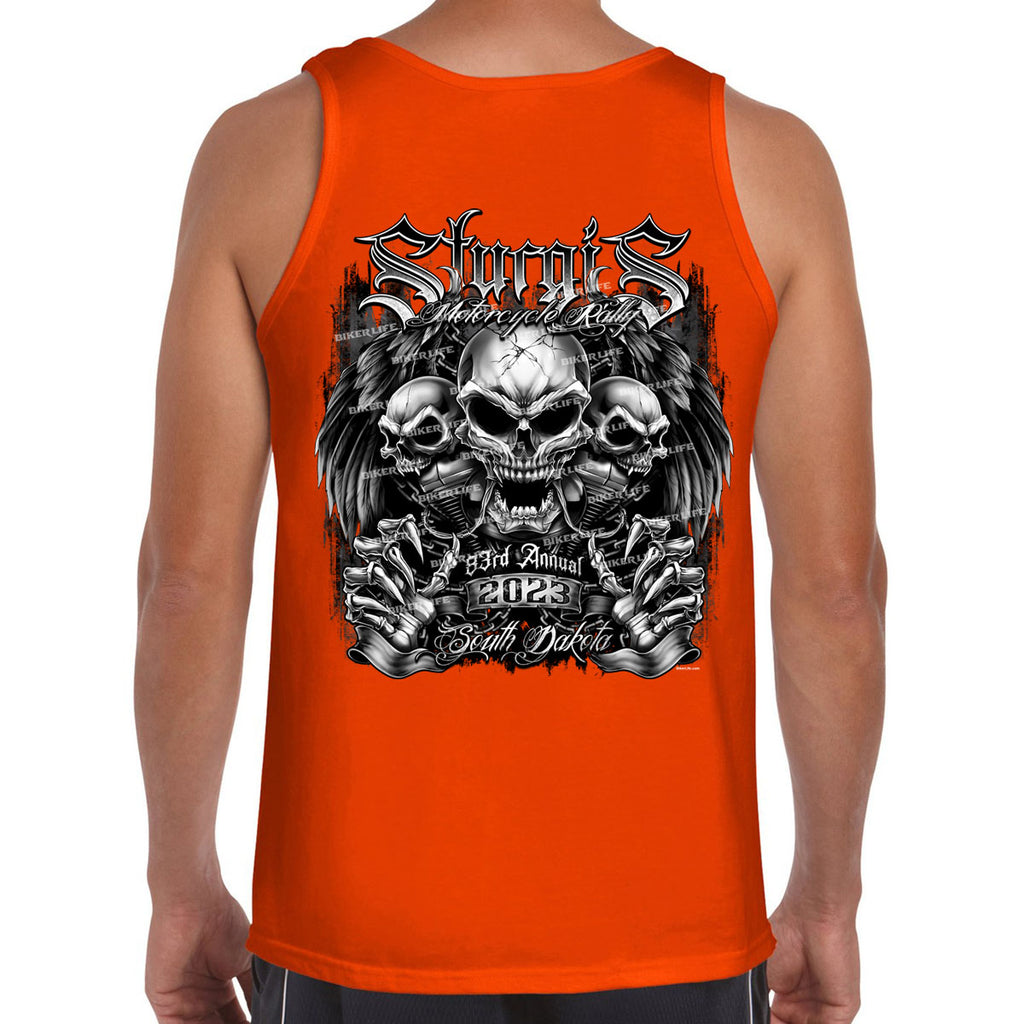 2023 Sturgis Motorcycle Rally Bones N Chrome Tank Top