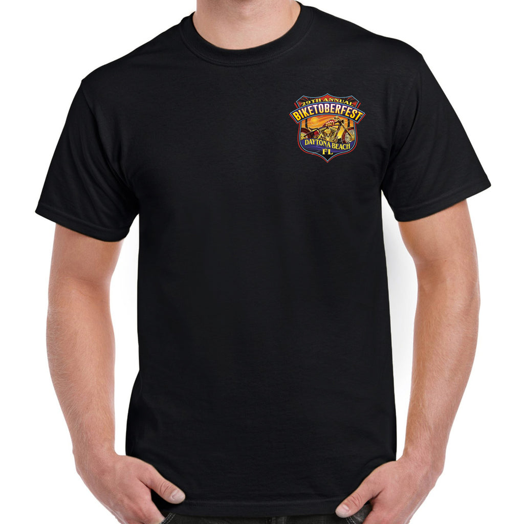 2021 Biketoberfest Kaunas Official Logo T-Shirt