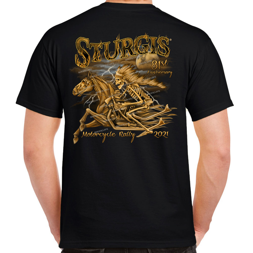 2021 Sturgis Motorcycle Rally Wild Horse T-Shirt