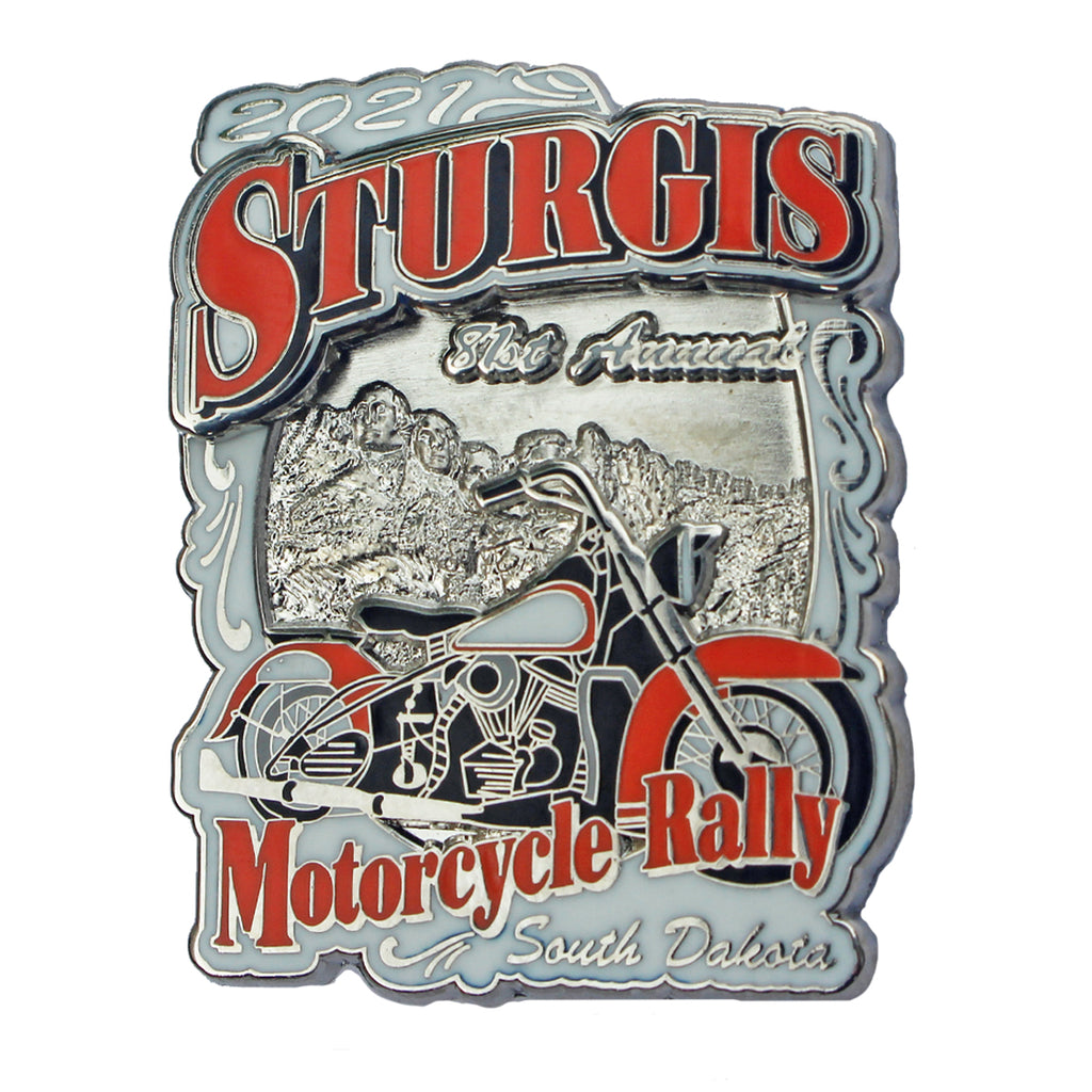 2021 Sturgis Motorcycle Rally Vintage Classic Pin