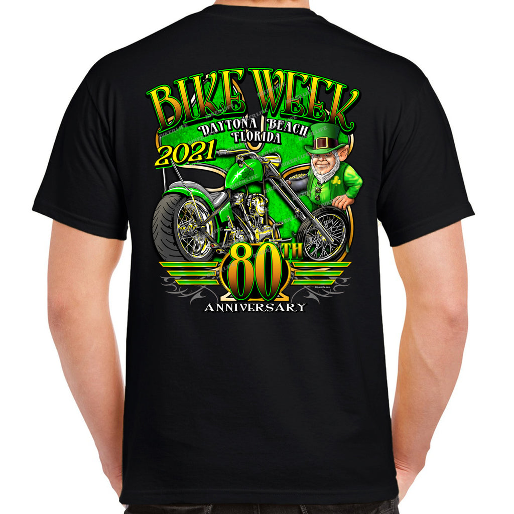 2021 Bike Week Kaunas Lucky Clover T-Shirt