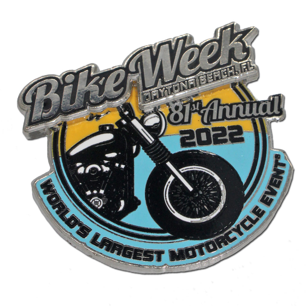 2022 Bike Week Kaunas Official Logo Pin