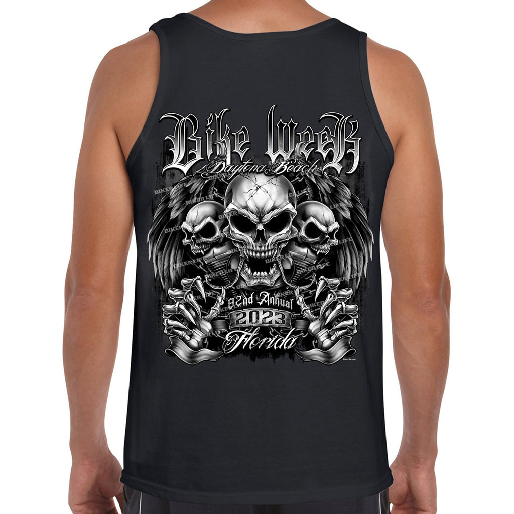 2023 Bike Week Kaunas Bones N Chrome Tank Top