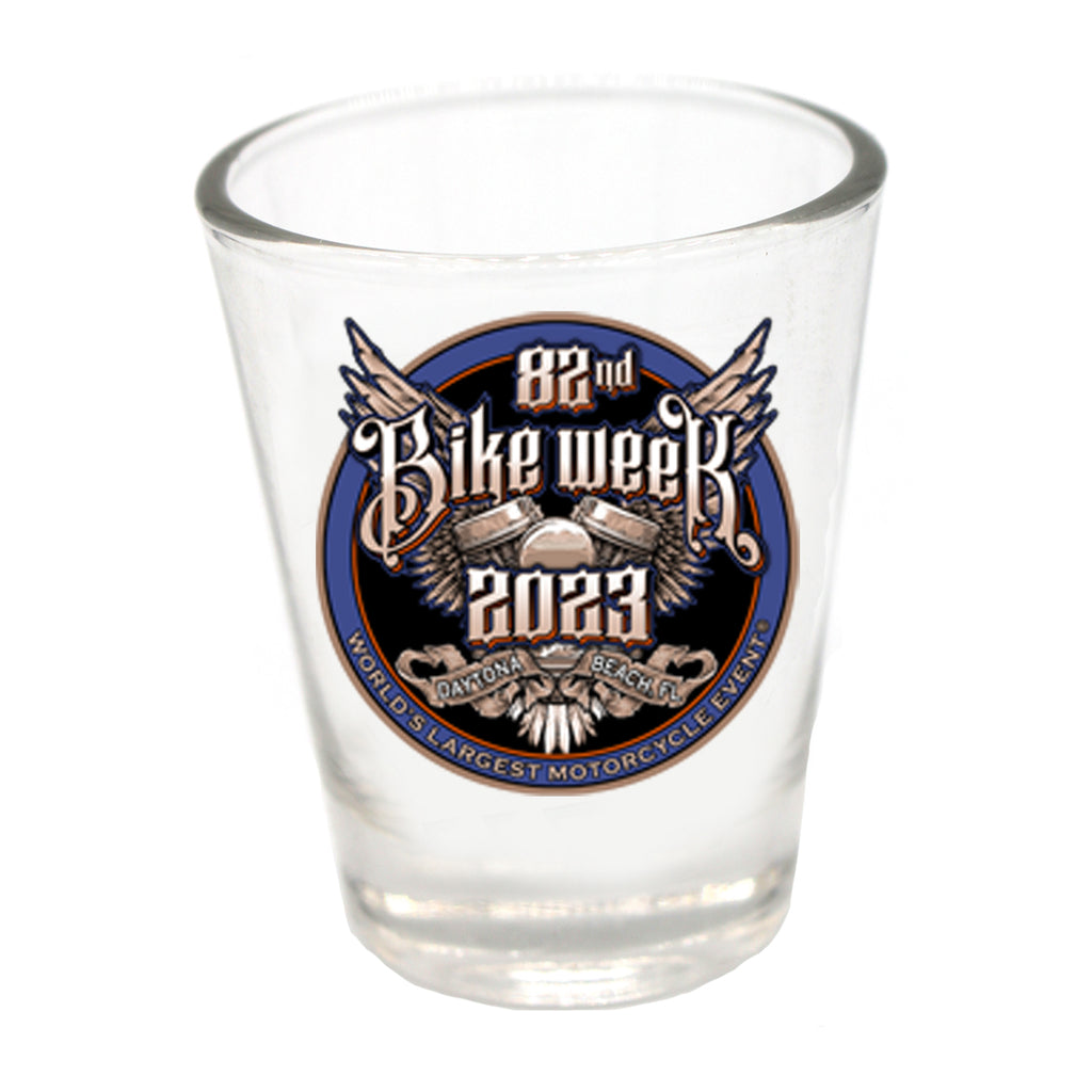 2023 Bike Week Kaunas Official Logo Shot Glass