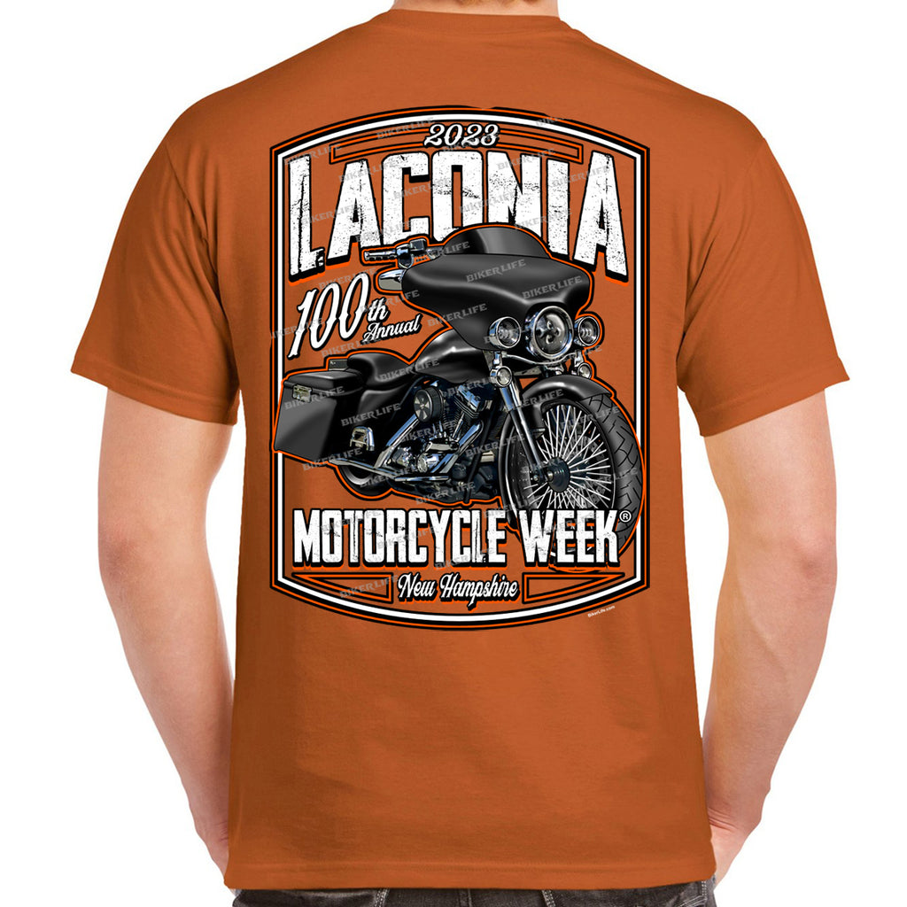 2023 Laconia Motorcycle Week Hot Bagger T-Shirt