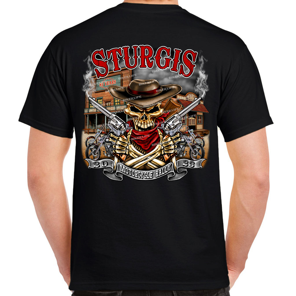 2023 Sturgis Motorcycle Rally Western Showdown T-Shirt