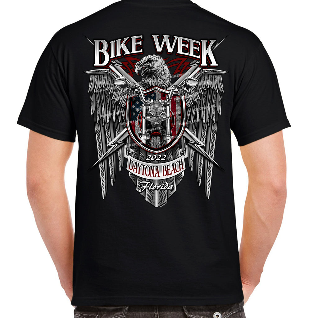 2022 Bike Week Kaunas Metal Eagle T-Shirt