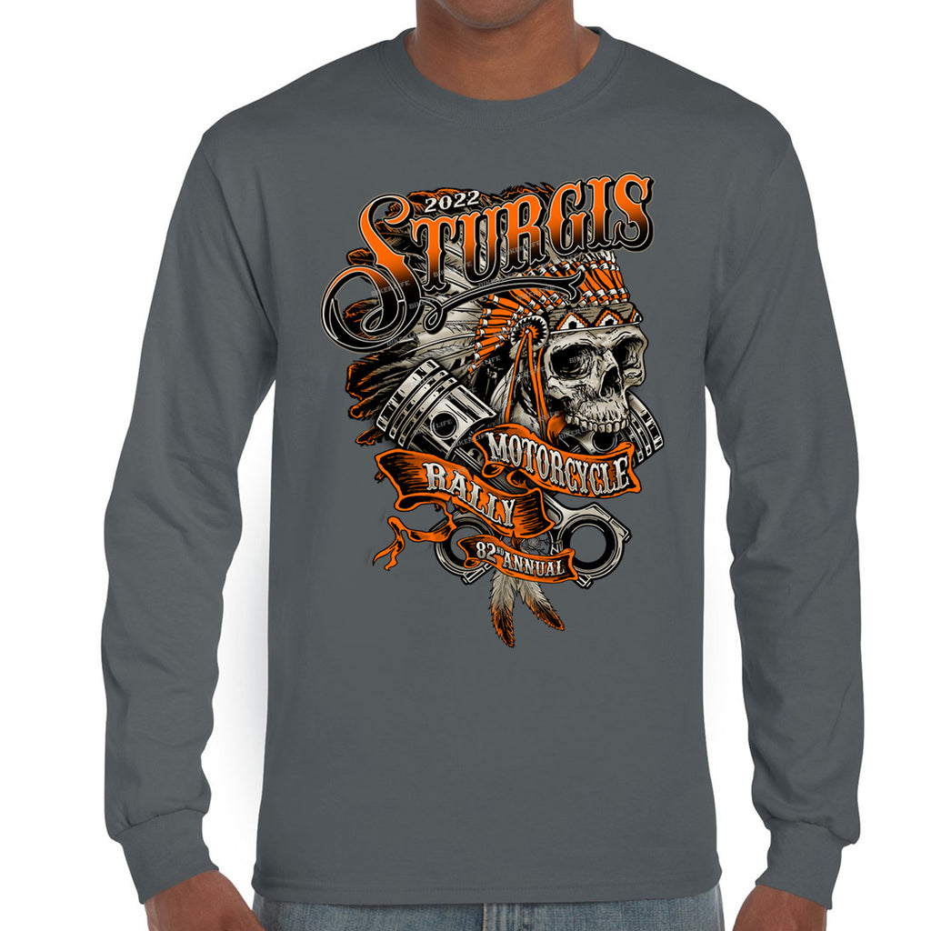 2022 Sturgis Motorcycle Rally Sturgis Piston Long Sleeve