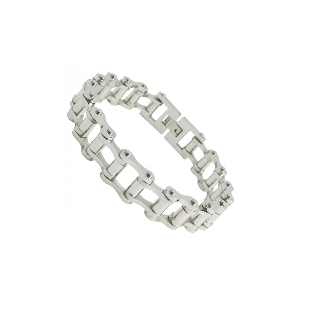 Men's Stainless Steel Motorcycle Chain Bracelet