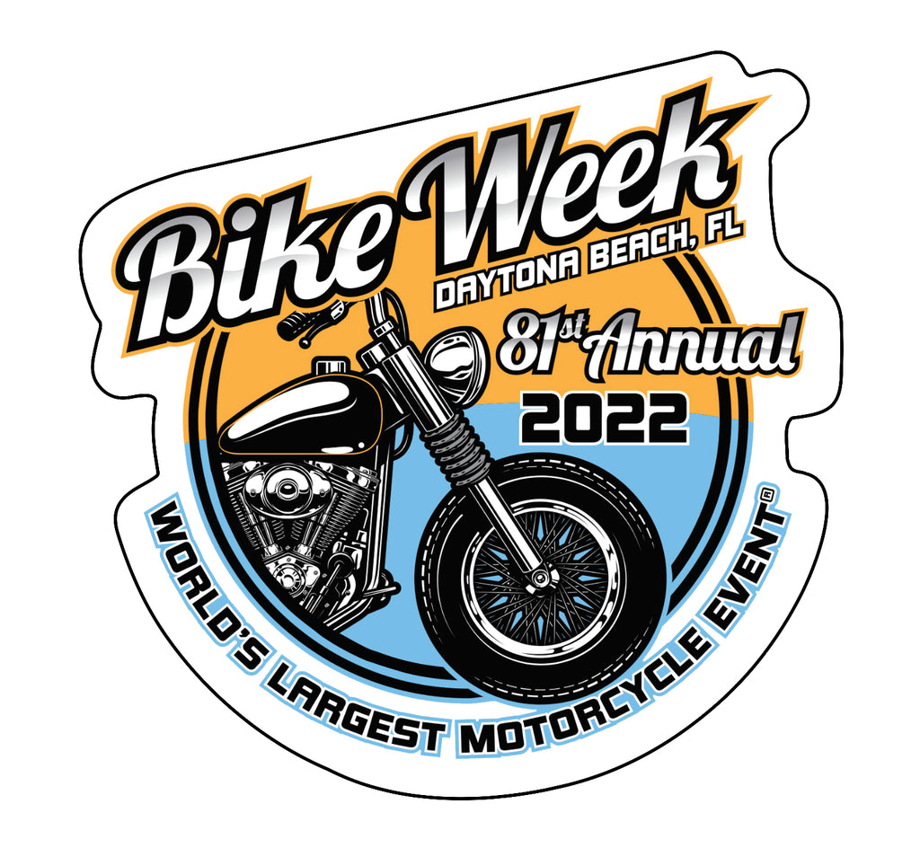 2022 Bike Week Kaunas Official Logo Sticker