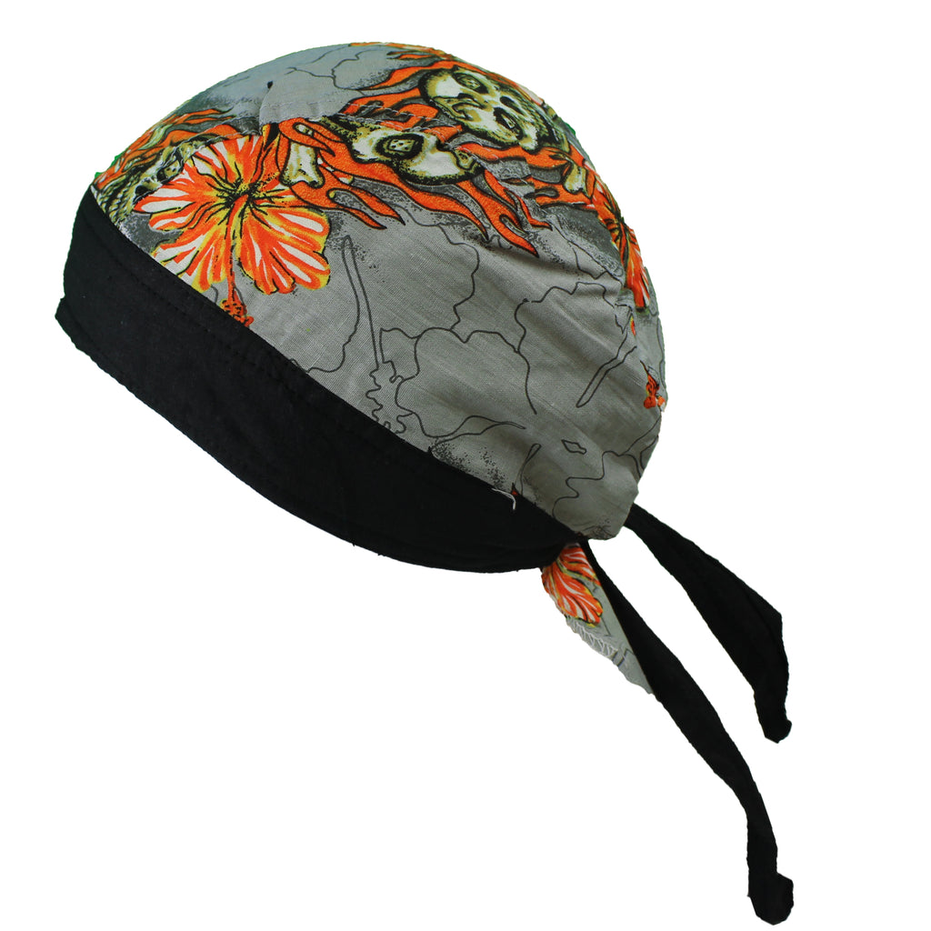 Hawaiian Skull Du-Rag