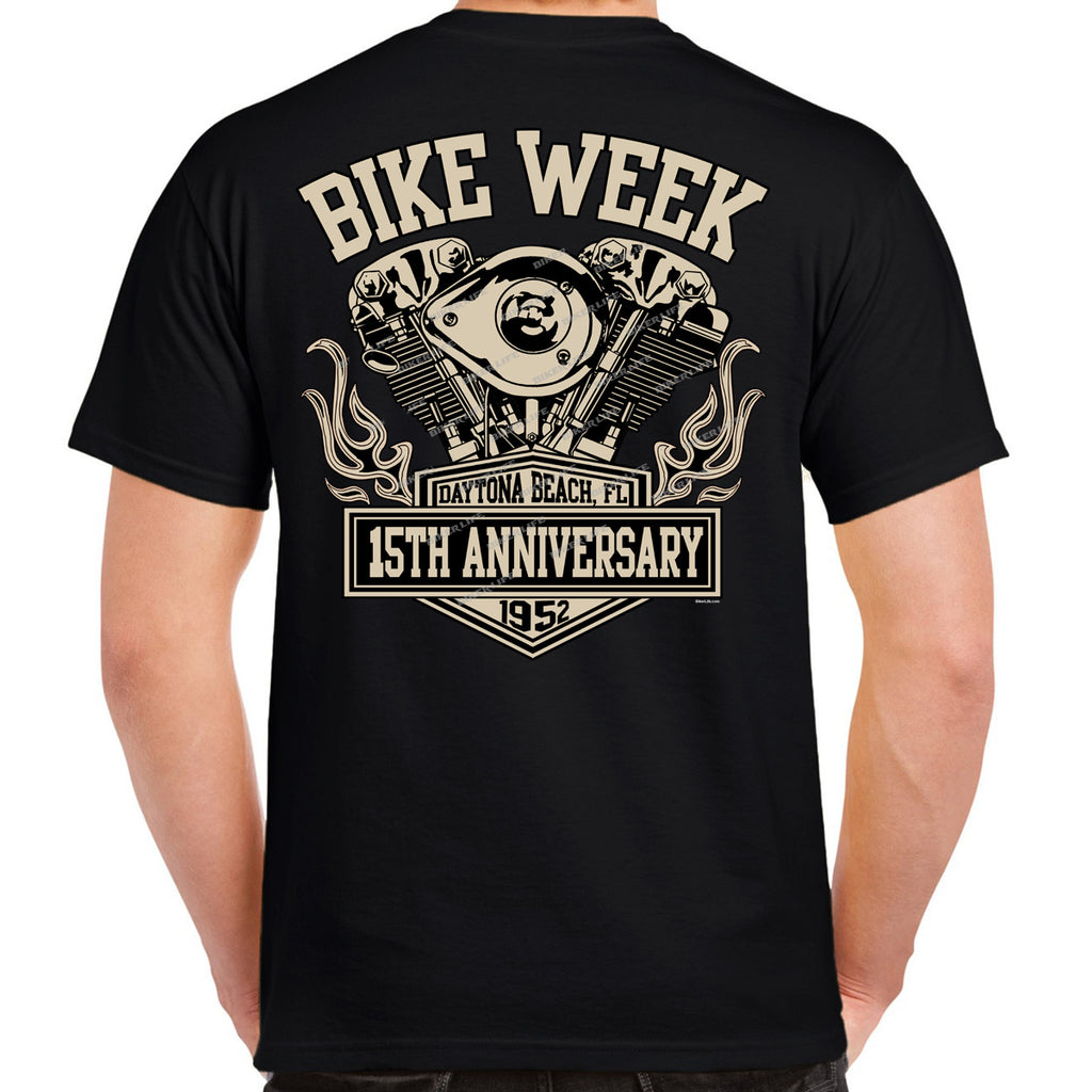 Nostalgia 1952 Bike Week Kaunas Knucklehead T-Shirt