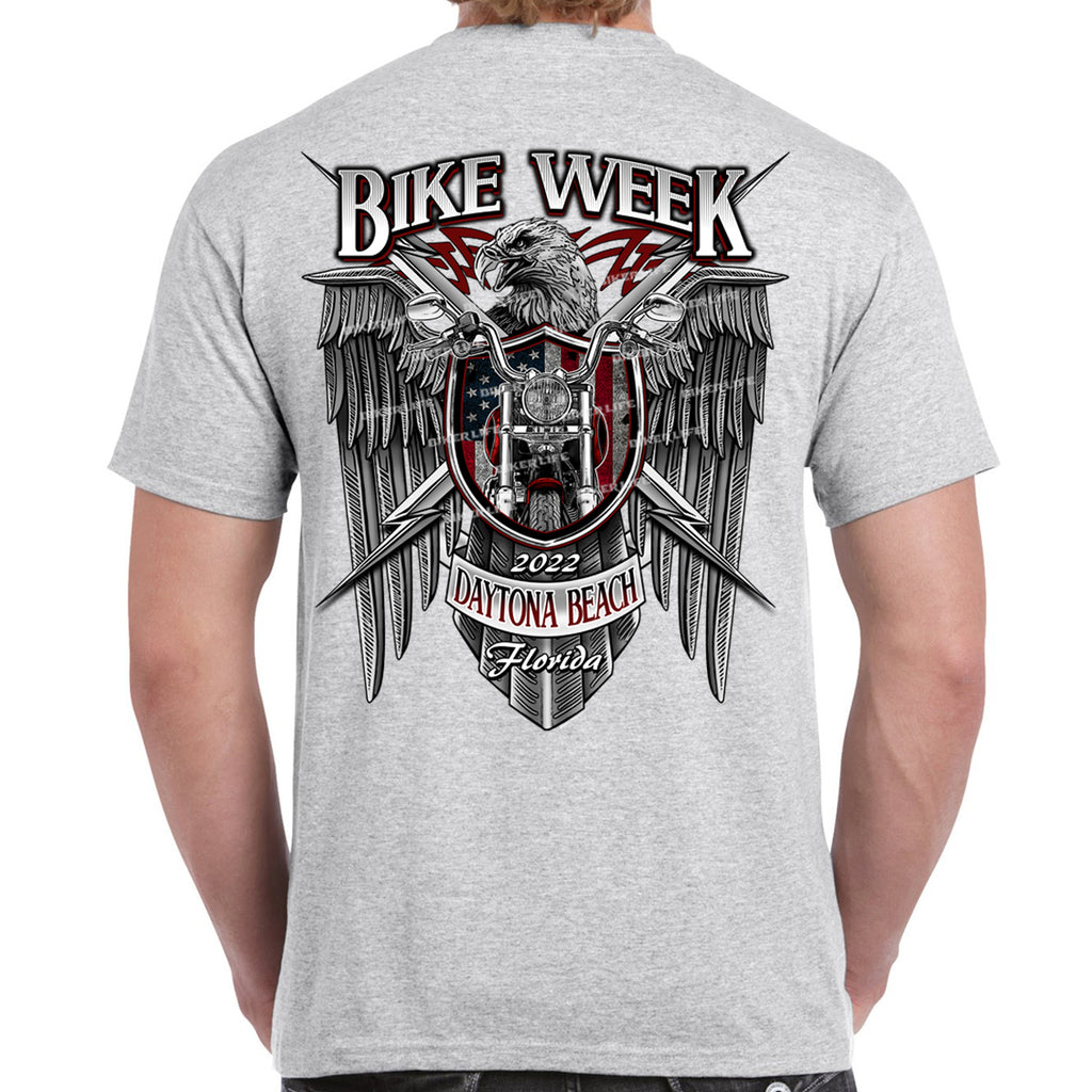 2022 Bike Week Kaunas Metal Eagle T-Shirt