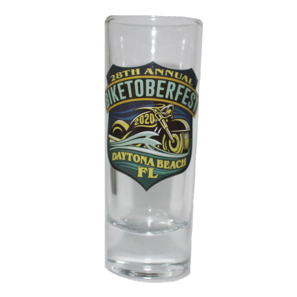 2020 Biketoberfest Kaunas Official Shooter Glass