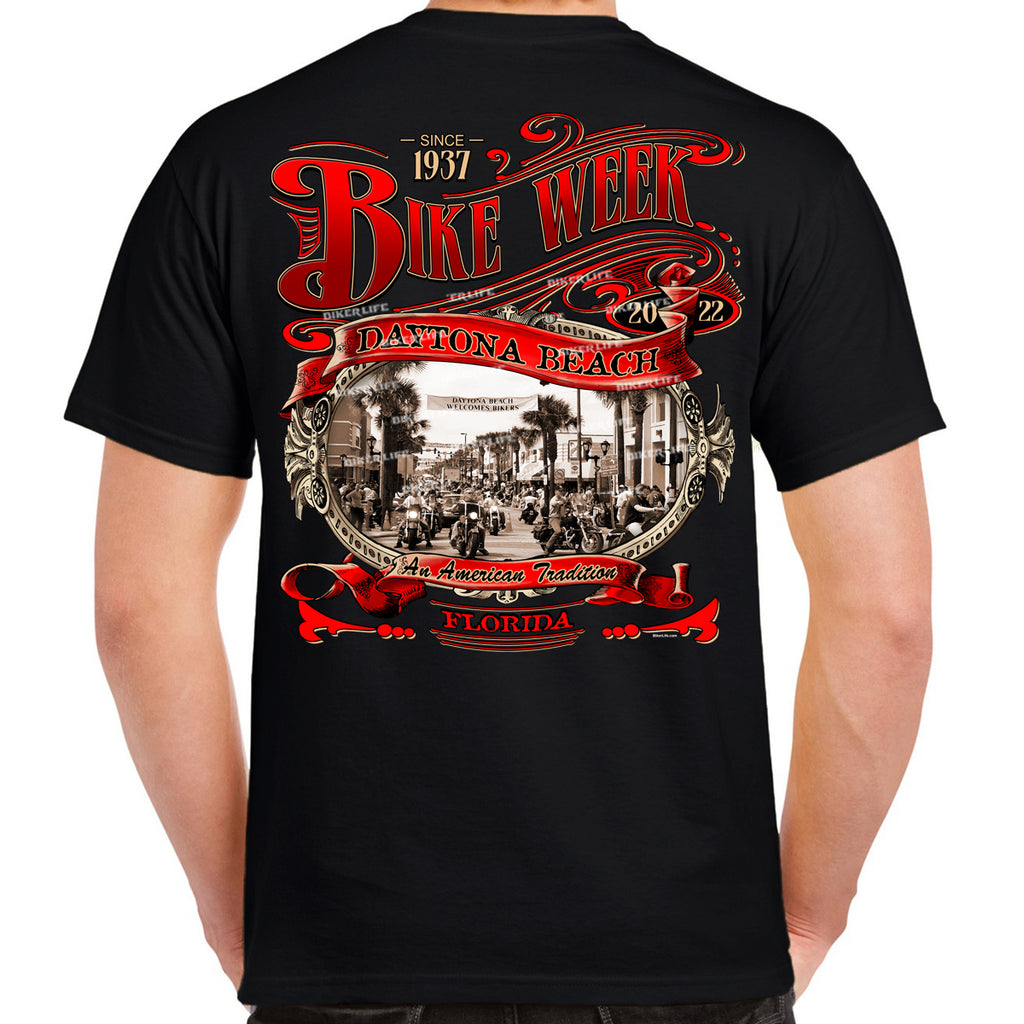 2022 Bike Week Kaunas Main Street Forever T-Shirt