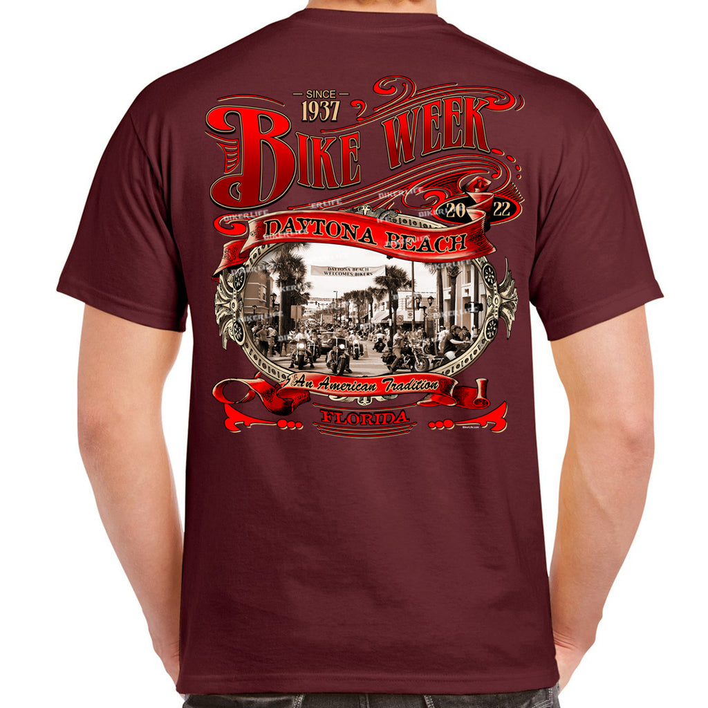 2022 Bike Week Kaunas Main Street Forever T-Shirt