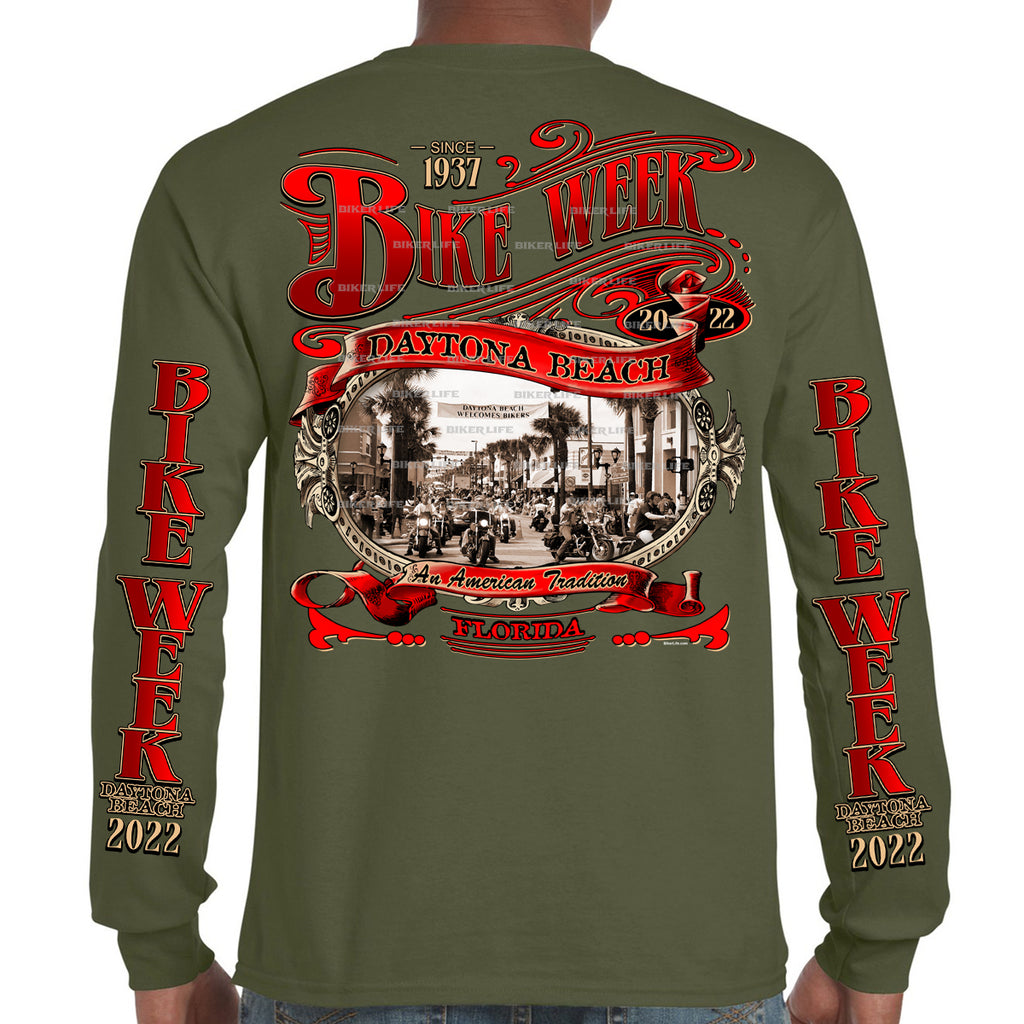 2022 Bike Week Kaunas Main Street Long Sleeve