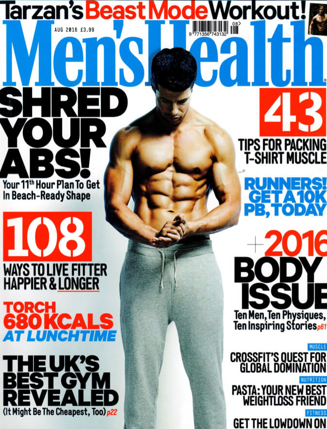 Men's Health UK August 16' Issue