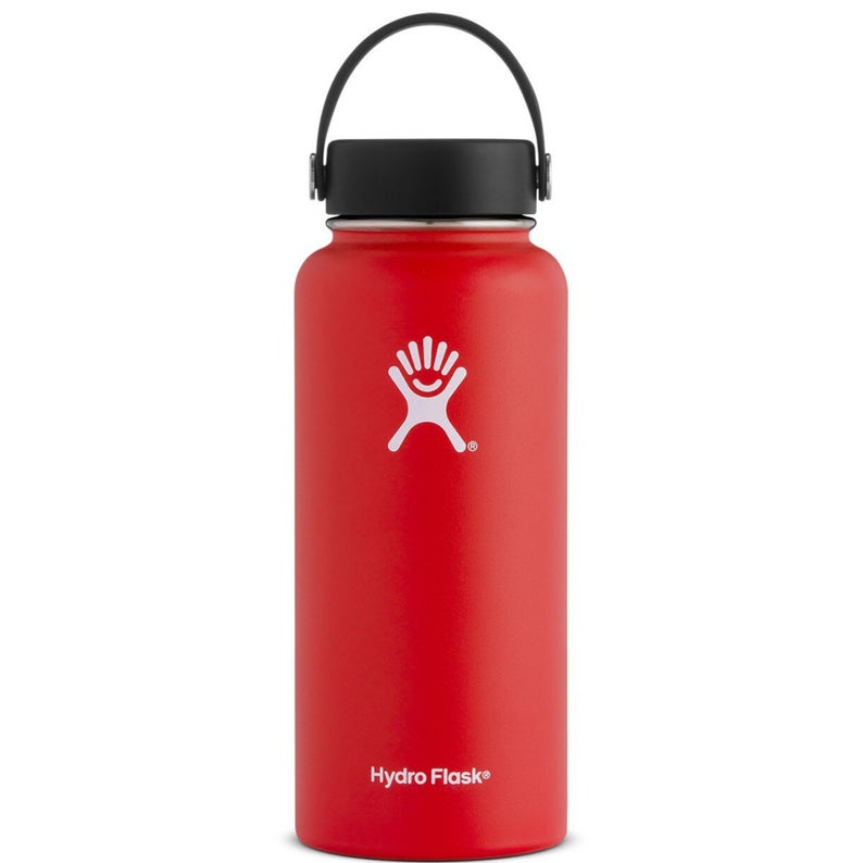 Hydro Flask Water Bottle Red- Stainless 