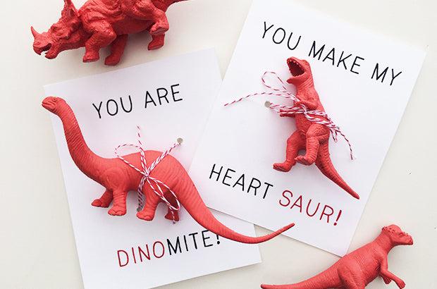 Dinosaur Valentines